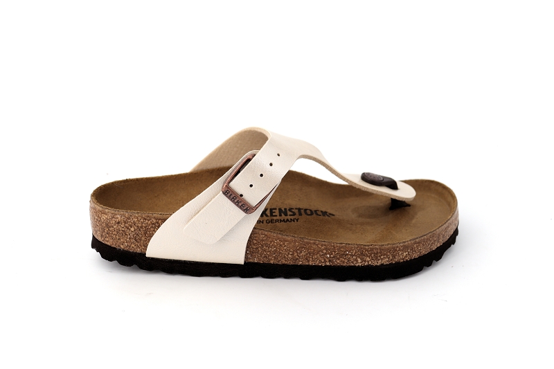 Birkenstock mules gizeh bf blanc