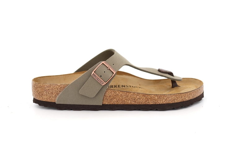 Birkenstock mules et sabots gizeh bfbc vert