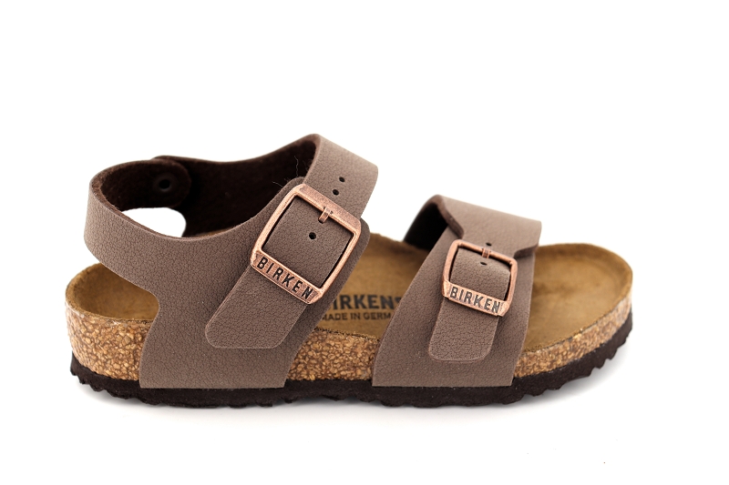 Birkenstock enf sandales nu pieds new york kids bfbc marron