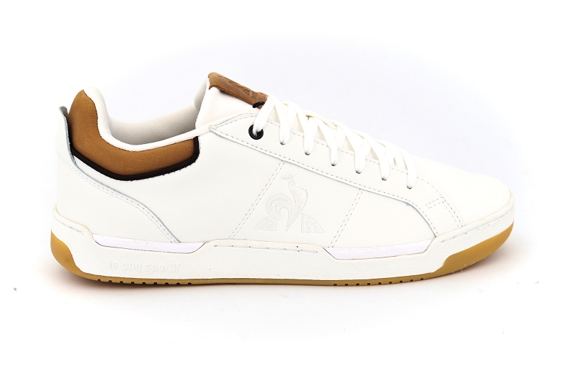 Le coq sportif baskets stadium leather mix blanc