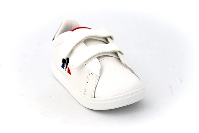 Le coq sportif enf baskets courtset inf blanc6561901_2