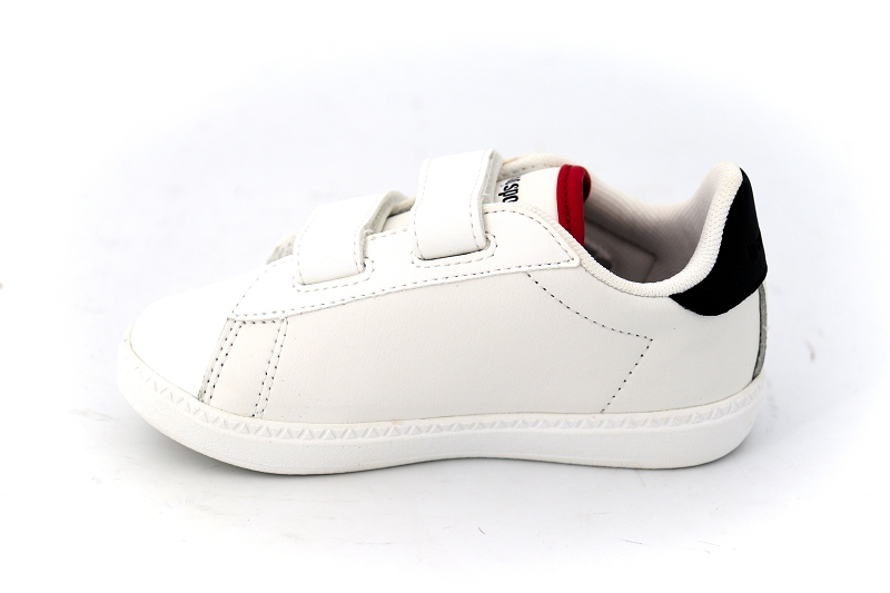 Le coq sportif enf baskets courtset inf blanc6561901_3