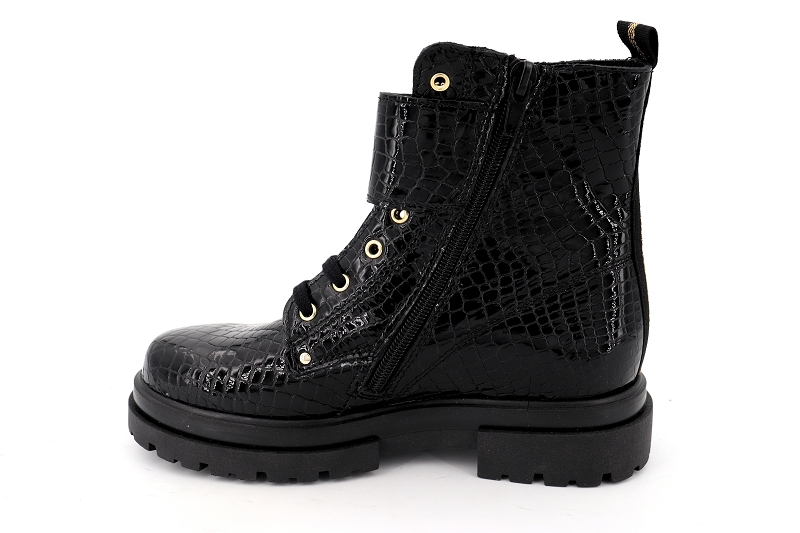 Bopy boots et bottines metallic noir6563601_3