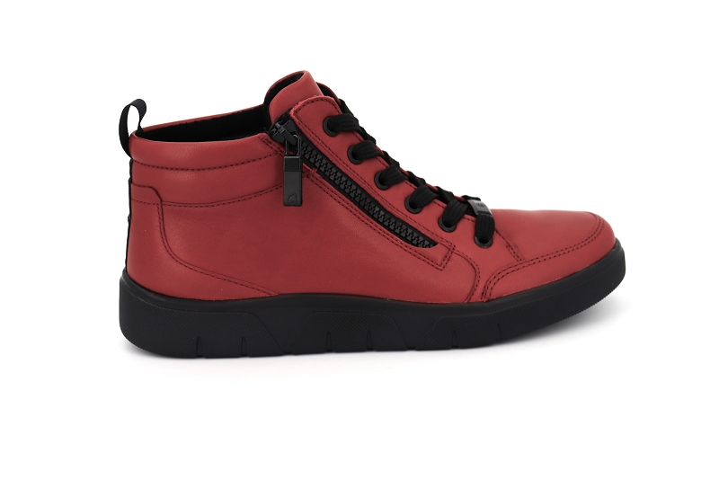 Ara baskets montantes babi rouge