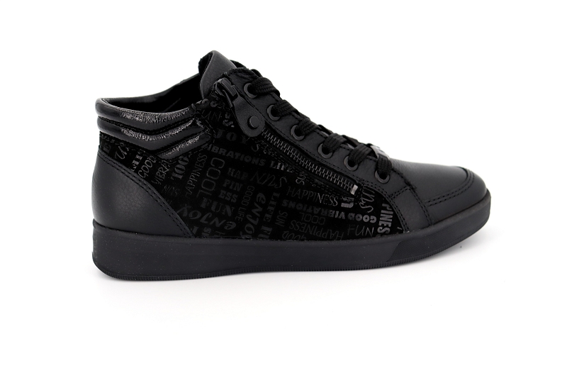 Ara baskets montantes romana noir