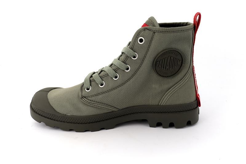 Palladium baskets montantes pampa hi dare vert6569502_3