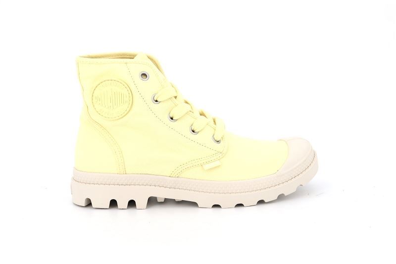 Palladium baskets montantes pampa hi jaune