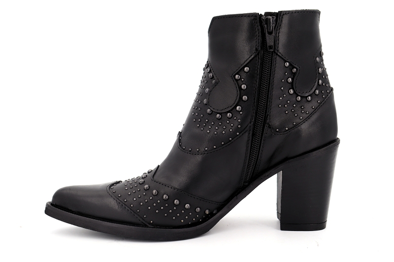 Emanuele crasto boots et bottines 5094b noir6575101_3