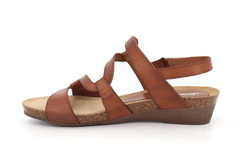 Xapatan sandales nu pieds paula marron6579802_3