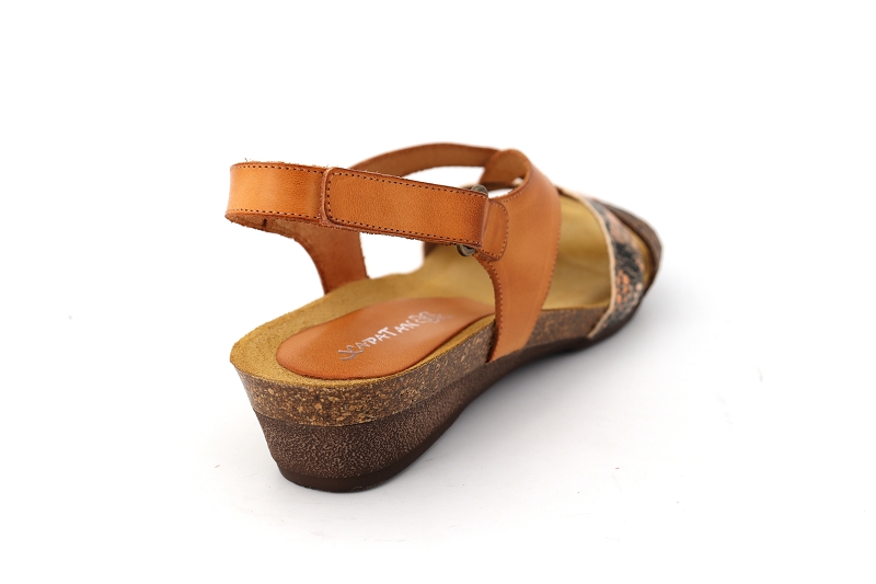 Xapatan sandales nu pieds debo orange6580002_4