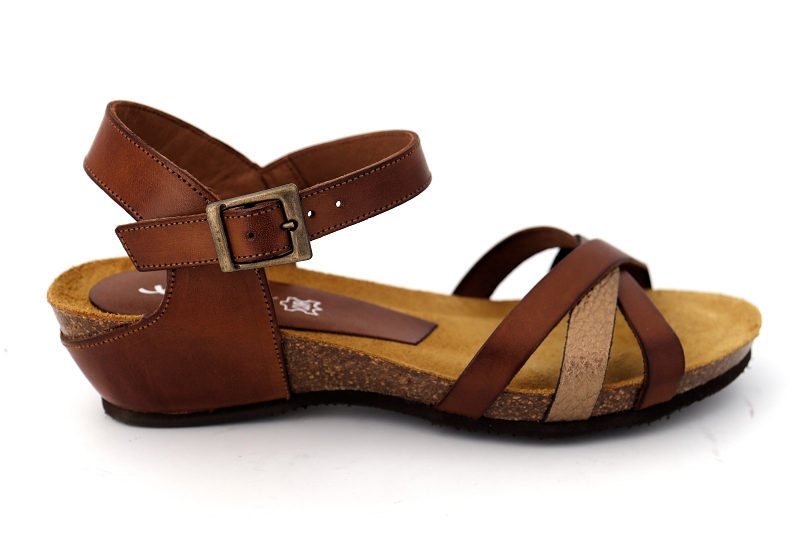 Xapatan sandales nu pieds nina marron