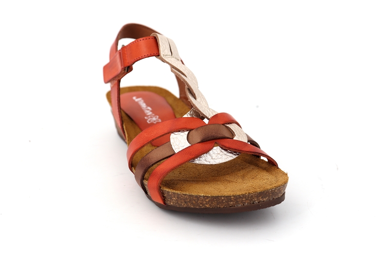 Xapatan sandales nu pieds marieta orange6580301_2