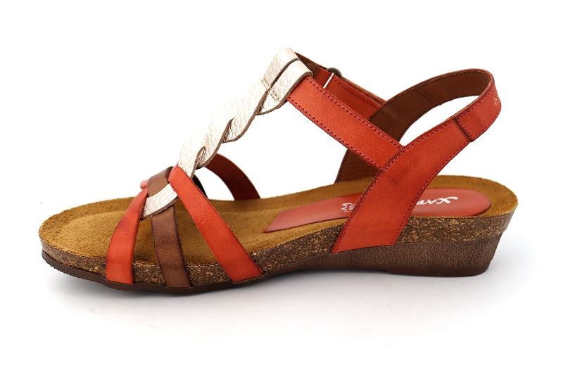 Xapatan sandales nu pieds marieta orange6580301_3