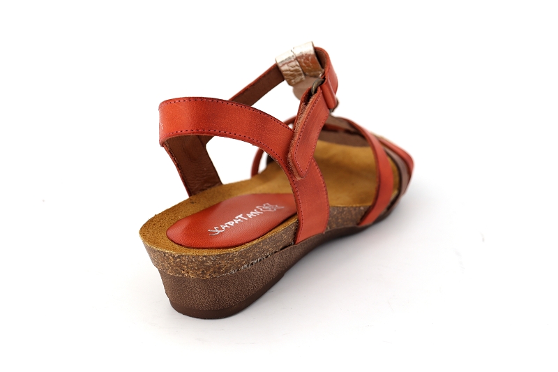 Xapatan sandales nu pieds marieta orange6580301_4