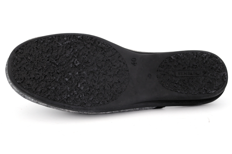 Semelflex chaussons pantoufles manu gris6581201_5