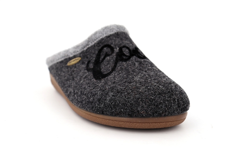 Semelflex chaussons pantoufles cervins 2 gris6581601_2