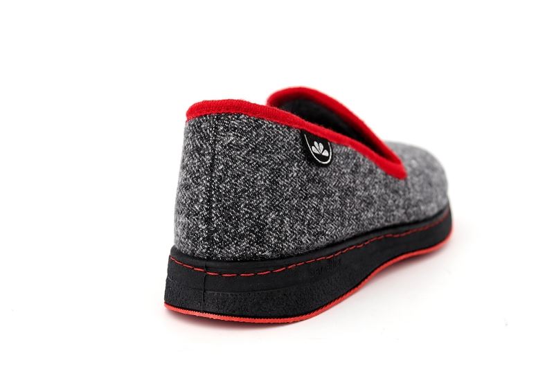 Semelflex chaussons pantoufles super ruben gris6581701_4