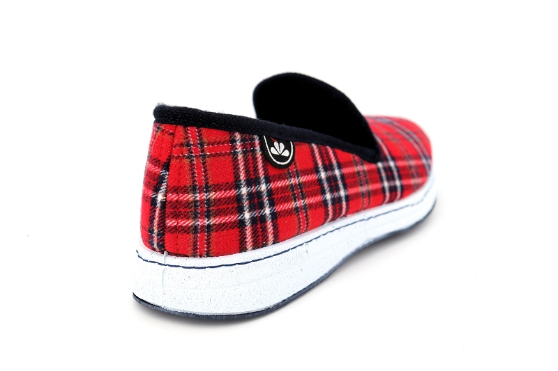 Semelflex chaussons pantoufles super val rouge6581801_4