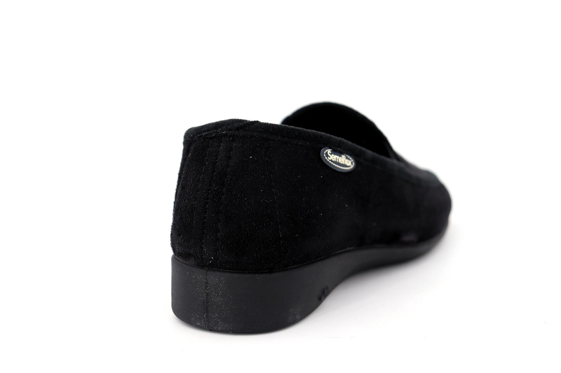 Semelflex chaussons pantoufles marie camille noir6582101_4