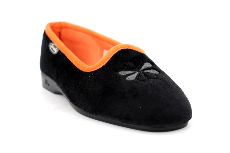 Semelflex chaussons pantoufles diana 2 noir6582401_2