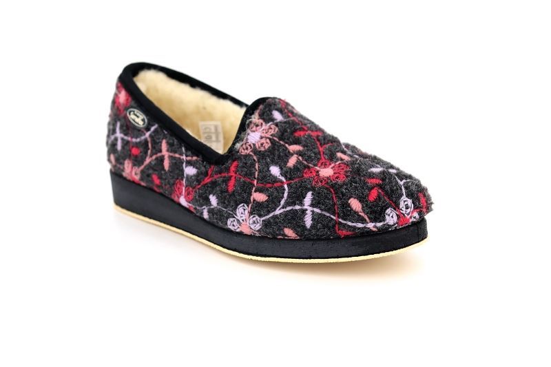 Semelflex chaussons pantoufles calozoe gris6582603_2