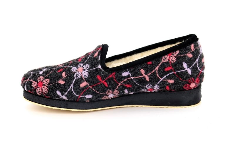 Semelflex chaussons pantoufles calozoe gris6582603_3