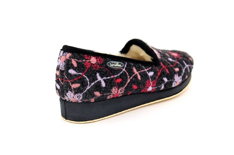 Semelflex chaussons pantoufles calozoe gris6582603_4