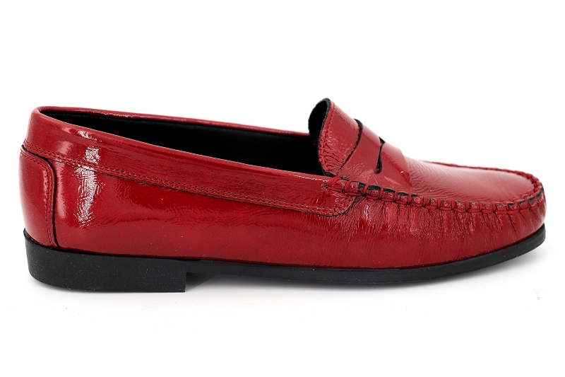 Geo reino mocassins mozard rouge