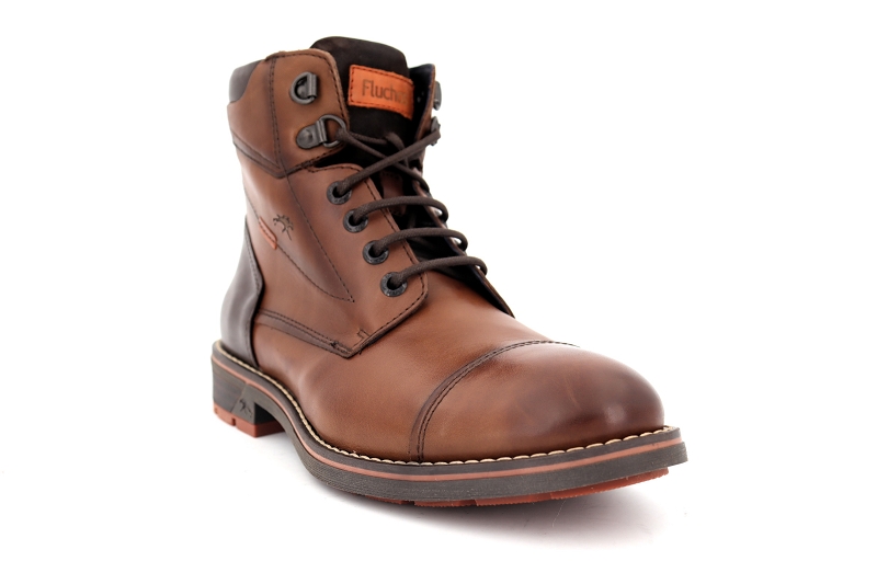 Fluchos boots et bottines terry marron6591701_2
