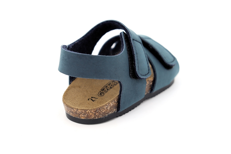 Goldstar enf sandales nu pieds velcro bleu6593001_4
