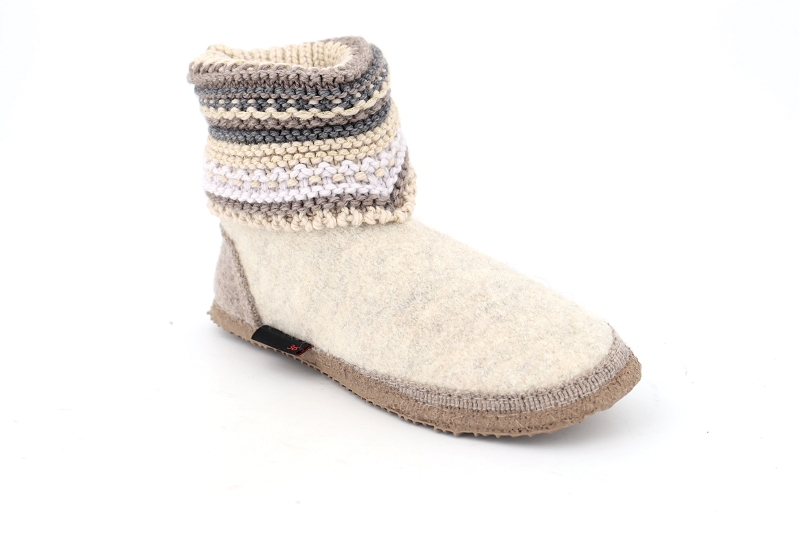 Giesswein chaussons pantoufles kiel beige6593701_2