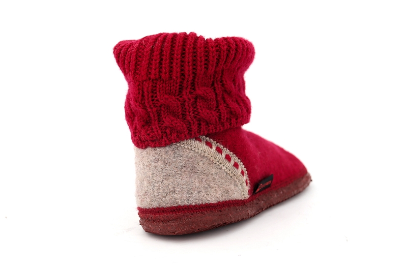 Giesswein chaussons pantoufles freiburg rouge6593801_4