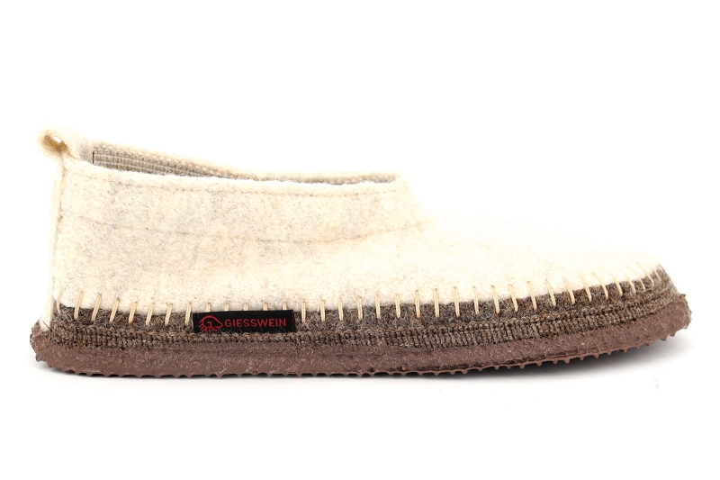 Giesswein chaussons pantoufles tegerneau beige