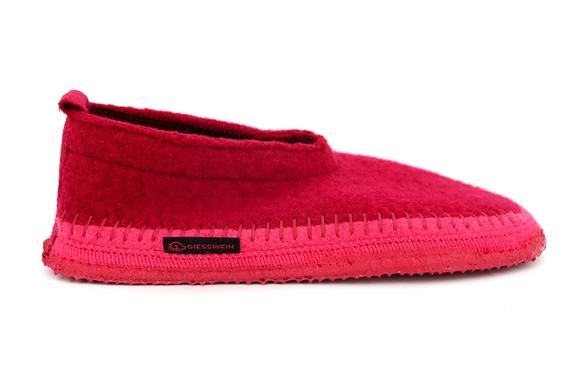 Giesswein chaussons pantoufles tegerneau rouge