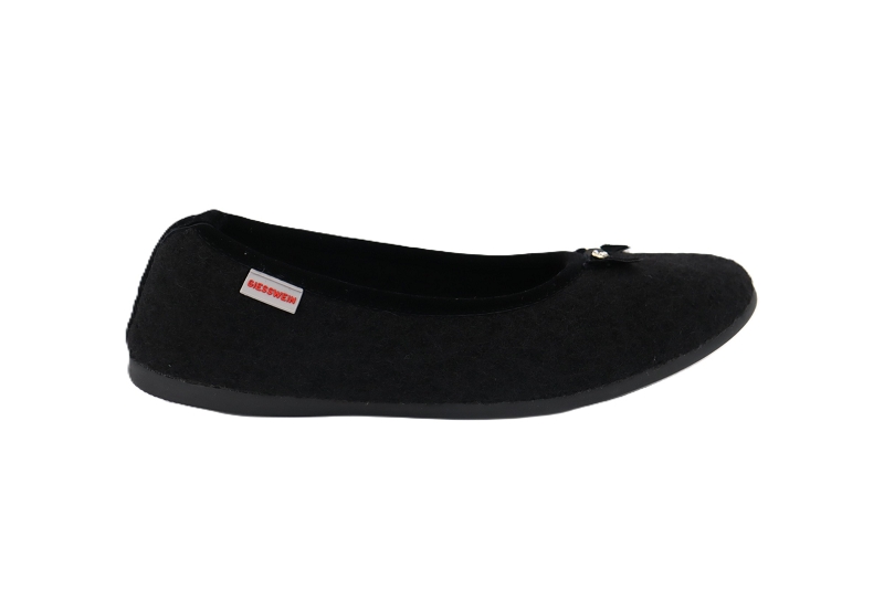 Giesswein chaussons pantoufles hoheneau noir