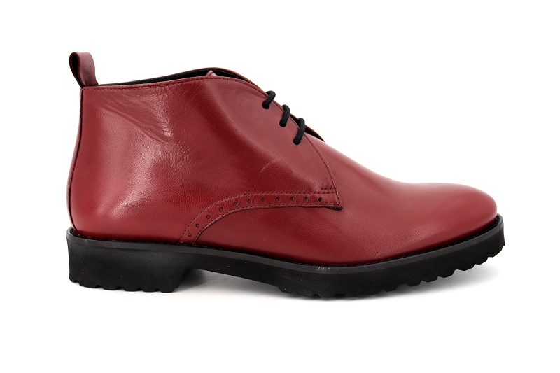 Pascucci boots et bottines rose rouge