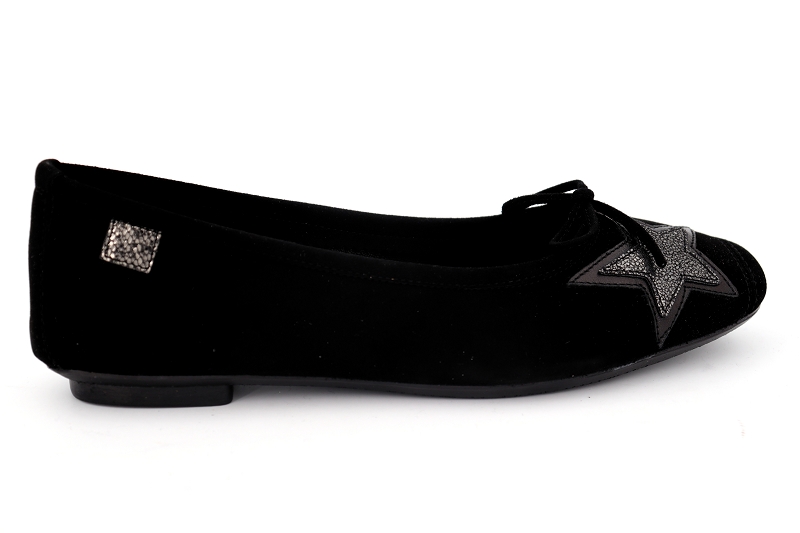 Reqins ballerines hestelle noir