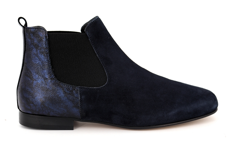 Reqins boots et bottines lizette bleu