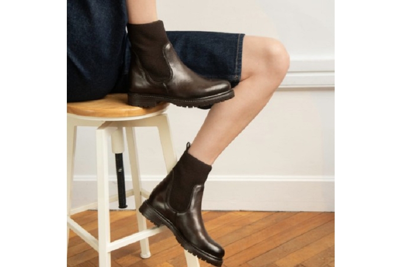 Reqins boots et bottines evelyn marron6598805_6