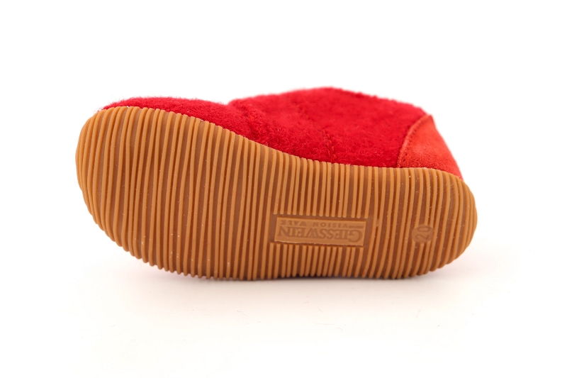 Giesswein chaussons pantoufles oberstaufen rouge6599102_5