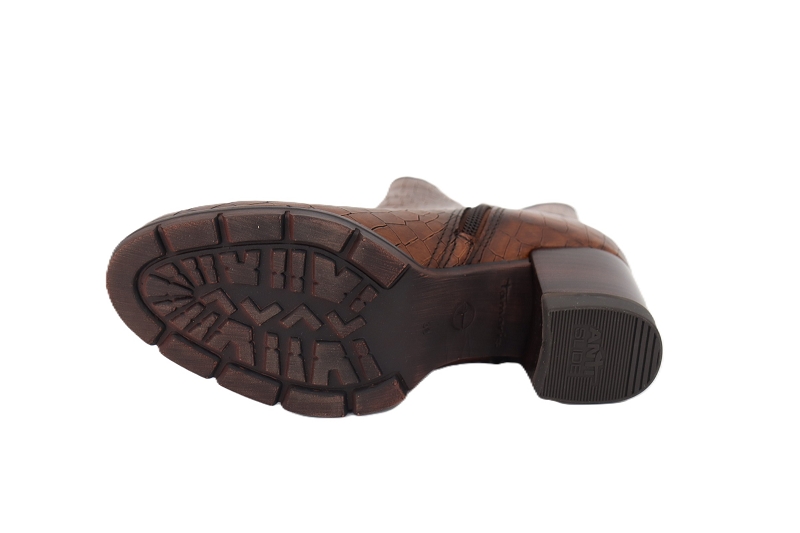 Tamaris store boots et bottines 25330 marron6608602_5