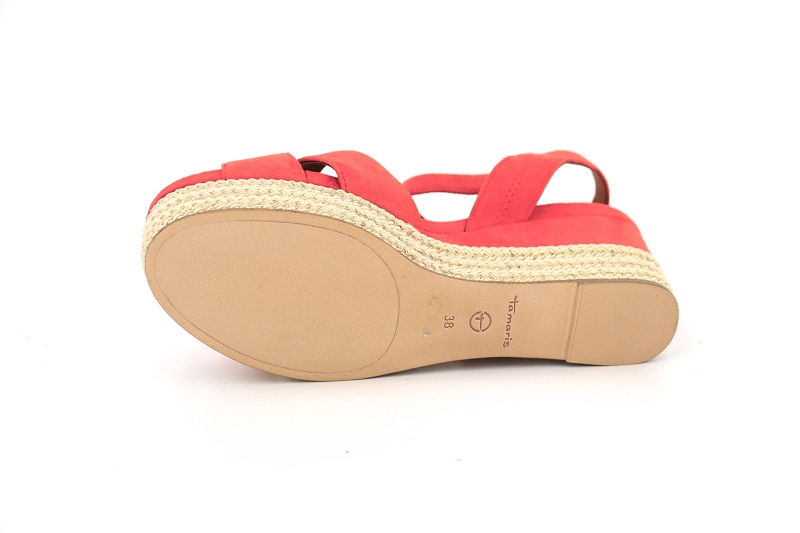 Tamaris store sandales nu pieds 28001 orange6610603_5