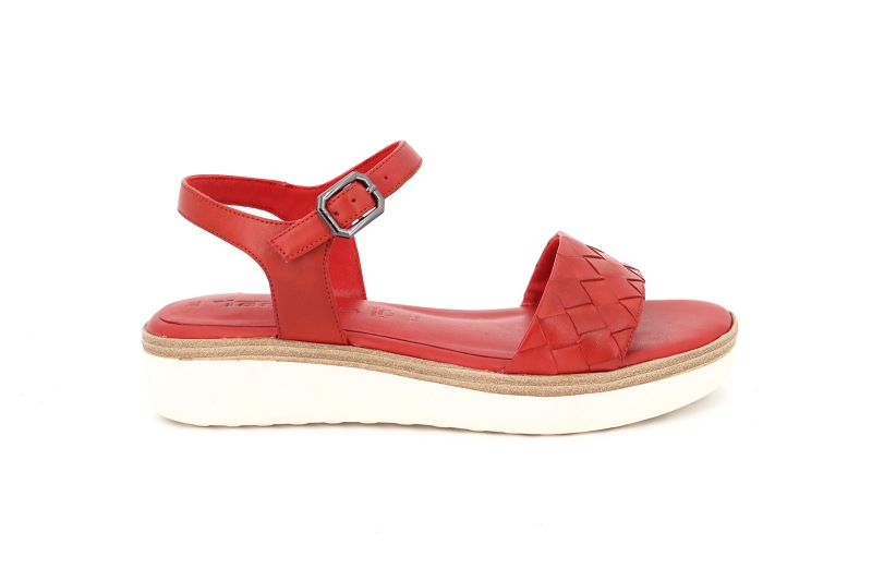 Tamaris store sandales nu pieds 28216 rouge