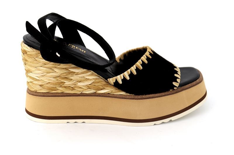 Bruno premi sandales nu pieds jade noir