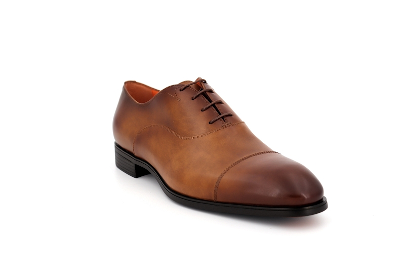 Santoni derbies ameyric marron7008402_2