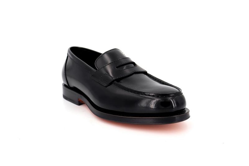 Santoni mocassins marc noir7008801_2