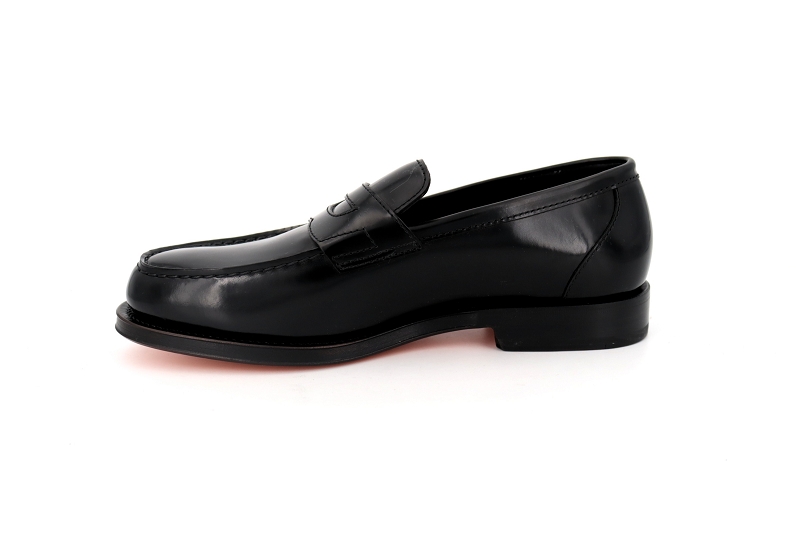 Santoni mocassins marc noir7008801_3