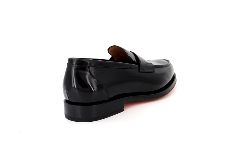 Santoni mocassins marc noir7008801_4