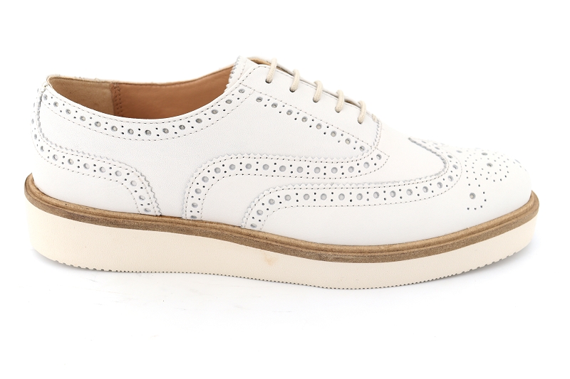 Clarks derbies baille brogue blanc