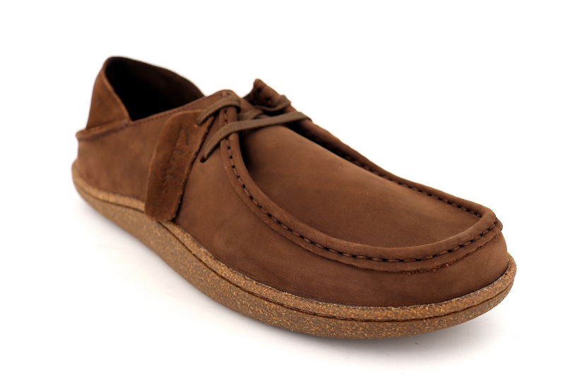 Clarks derbies pilton wallabee marron7014001_2